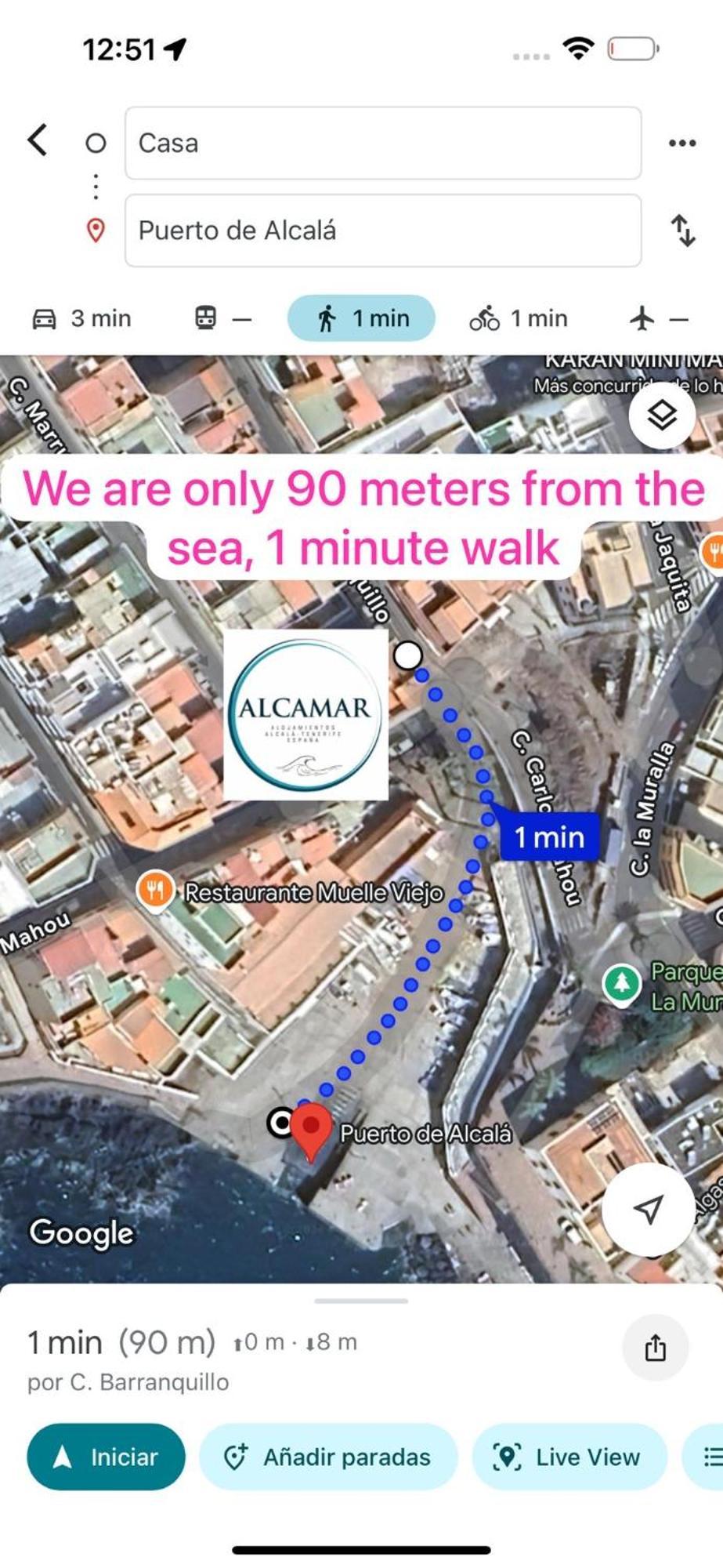 Alcamar Apartamento Cerca Al Mar Alcalá la Real Eksteriør billede